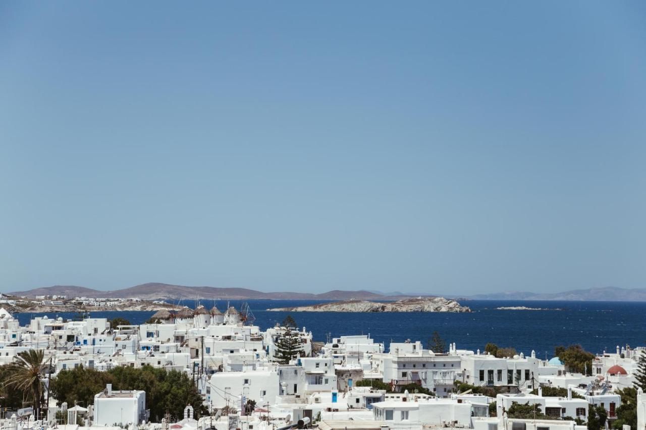 Central Local Living In Mykonos, Main Town Lägenhet Mykonos Town Exteriör bild