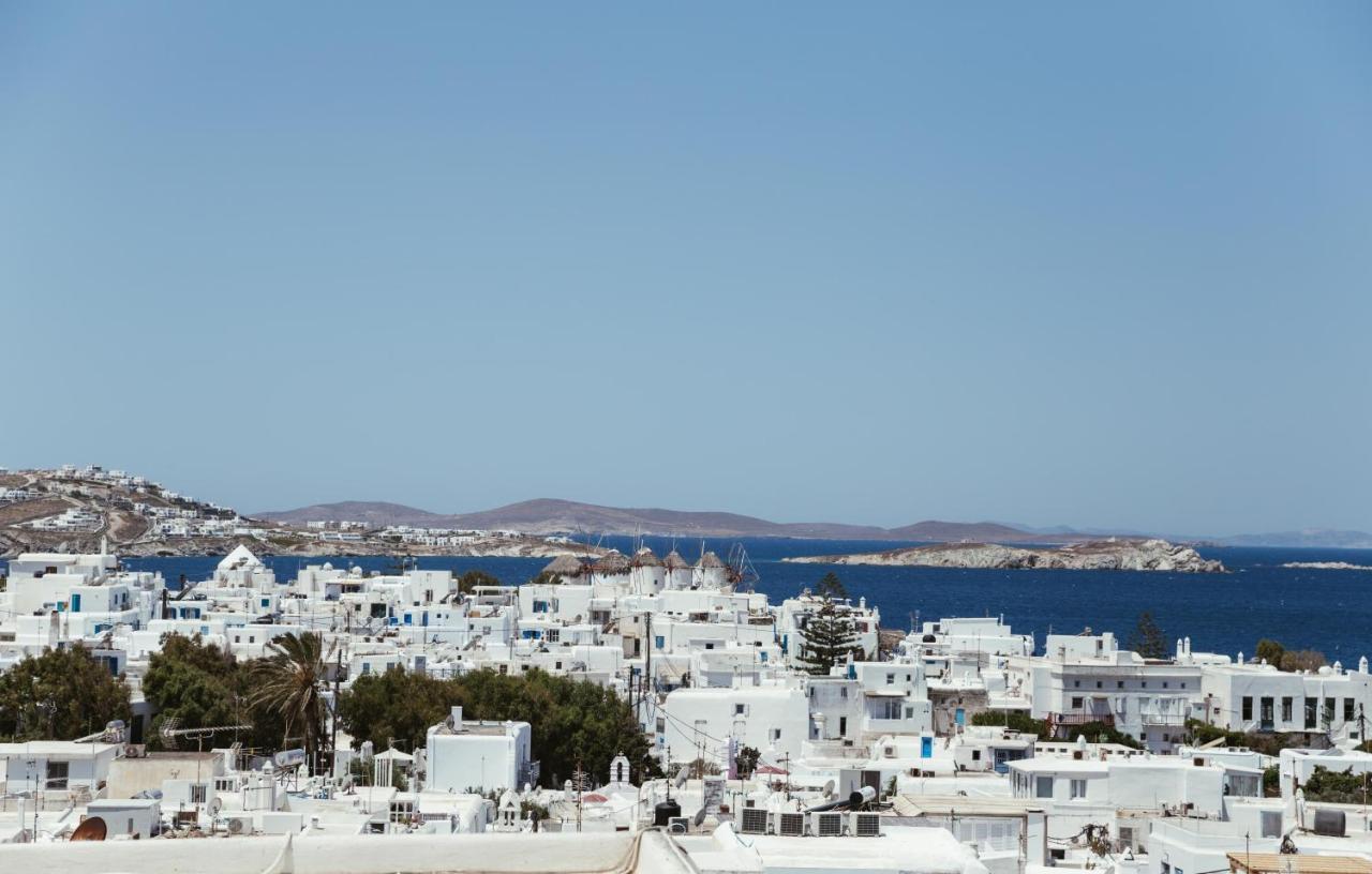 Central Local Living In Mykonos, Main Town Lägenhet Mykonos Town Exteriör bild